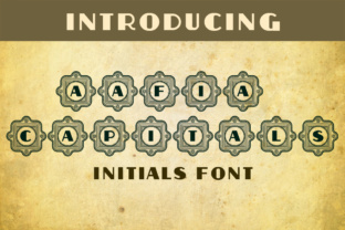 Aafia Capitals: A Timeless Display Font for Editorial Design