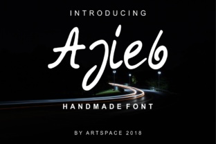 Ajieb: The Script Font That Elevates Digital Branding