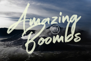Amazing Boombs: The Ultimate Script Font for Web Design and Branding