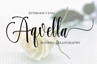 Aqvella: The Script Handwritten Font That Elevates Your Brand