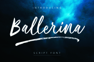 Ballerina: A Script Font for Modern Editorial Design