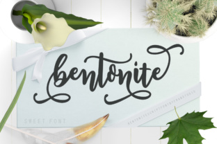 Bentonite Script: A Timeless Script Font for Handmade Creators