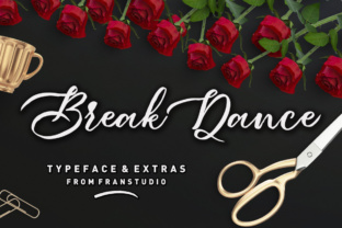 Break Dance: The Script Handwritten Font That Elevates Your Brand