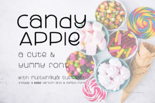 Candy Apple: A Sweet Serif Font for Creative Crafters