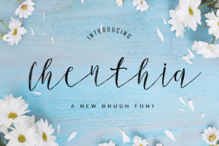 Chenthia: The Modern Brush Font for Dynamic Digital Campaigns