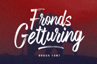 Fronds Getturing: A Script Handwritten Font for Web Design and Branding