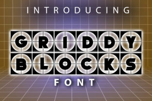 Griddy Blocks: The Grid-Style Font That Elevates Your Campaigns