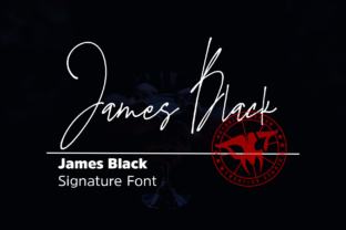 James Black: A Script Font That Elevates Branding with Elegance