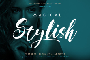 Magical Stylish: A Font for Editorial Elegance and Design Versatility
