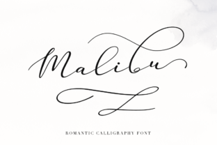 Malibu: A Script Handwritten Font for Creative Crafters