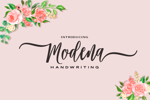Modena: A Script Handwritten Font That Breathes Life into Your Creations