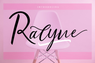 Ralyne Script for Creative Campaigns and Branding