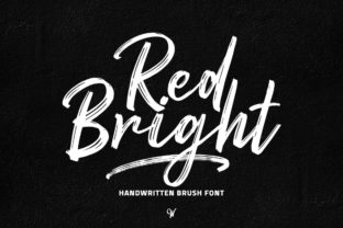 Red Bright: A Script Handwritten Font for Editorial Design and Branding