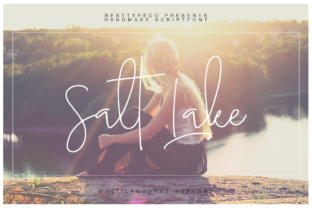 Salt Lake: A Modern Handwritten Font for Editorial Design