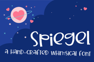 Spiegel: A Whimsical Script Font for Creative Branding