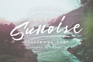 Sunoise: A Script Handwritten Font That Breathes Life into Your Creative Projects