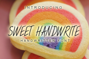 Sweet Handwrite for Creative Crafting and Print Design