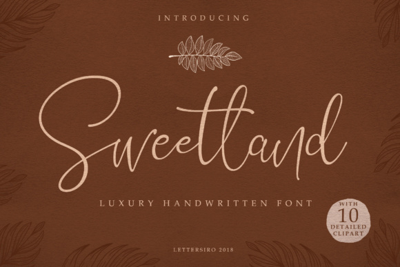 Sweetland Script: A Font That Breathes Life into Handmade Creations
