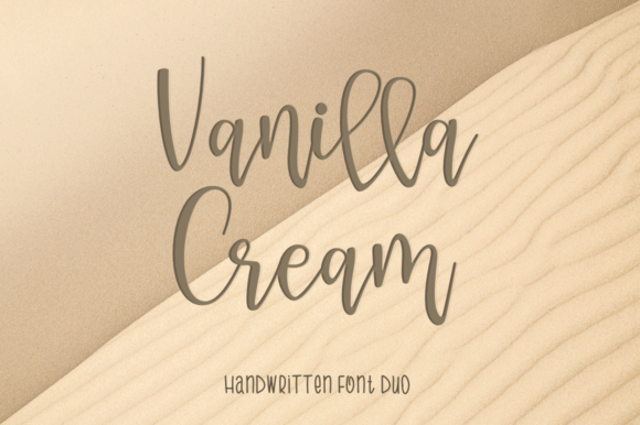 Vanilla Cream: A Modern Handwritten Font for Editorial Design